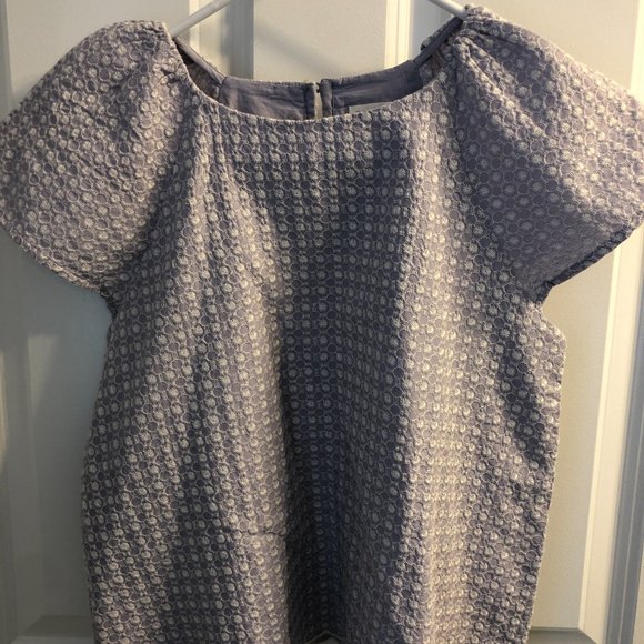 Gymboree Girls Lavender & White Embroidered Top, Size L, NWT - Picture 5 of 7
